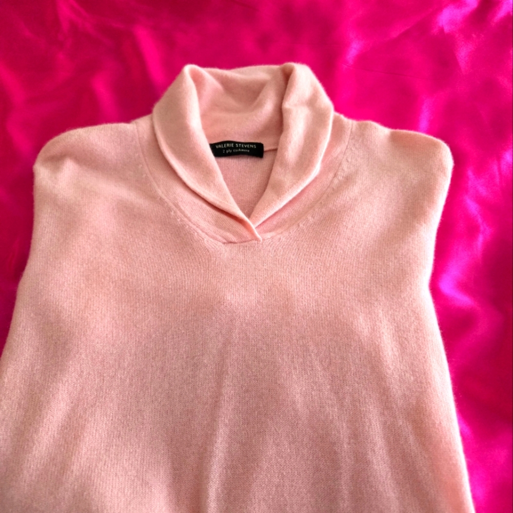 2ply Cashmere long sleeve sweater